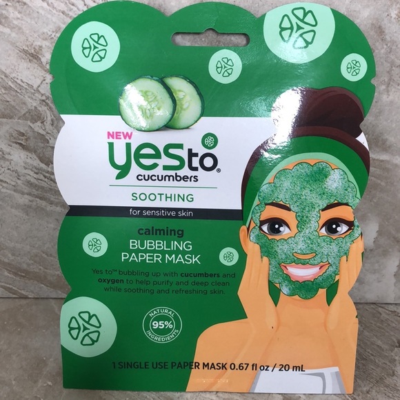 3 Product Bundle YES To Cucumbers Skincare Full Size Toner & Mask Gift Set NEW!! - Picture 6 of 16